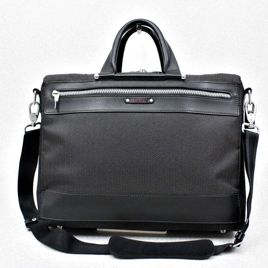 【Paul Smith】美品 ビジネスバッグ ブリーフケース ブライドル レザー 参考定価￥42,120- 美品 PAUL SMITH ポールスミス 牛革レザー使用