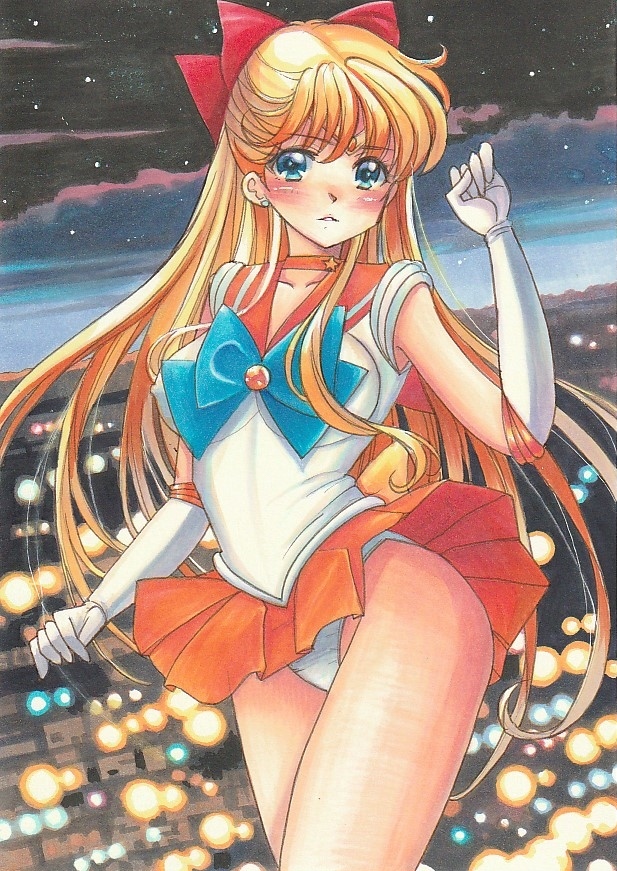 同人手描きイラスト セーラーヴィーナス 愛野美奈子 標準戦闘服 ａ4サイズ 手描きイラスト 売買されたオークション情報 Yahooの商品情報をアーカイブ公開 オークファン Aucfan Com