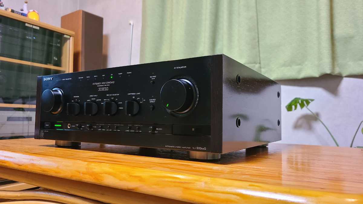 極美品】メンテ済 完全動作品 SONY TA-F333ESX プリメインアンプ TA