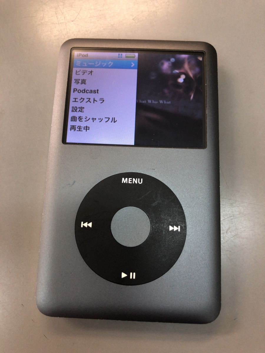 Apple iPod classic 160GB 動作確認済み アップル Apple iPod Classic