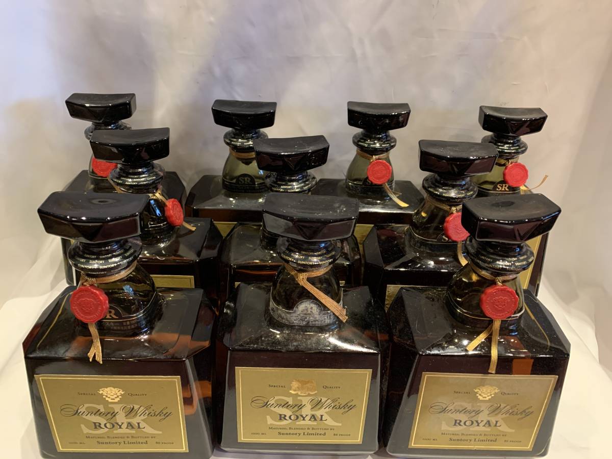 サントリー SUNTORY ローヤルSR 1000ml 国産ウイスキー 10本