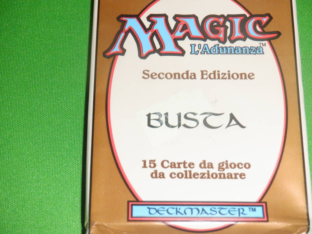 リバイズド（3rd） ブースターパック イタリア語版 白枠 1pack