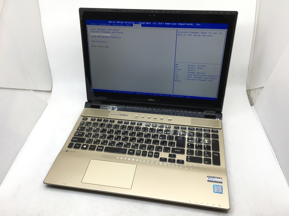 i7-6500U Core NEC i7 Lavie ジャンク!NEC NS750⁄C 6500U PC-HZ750DAB 