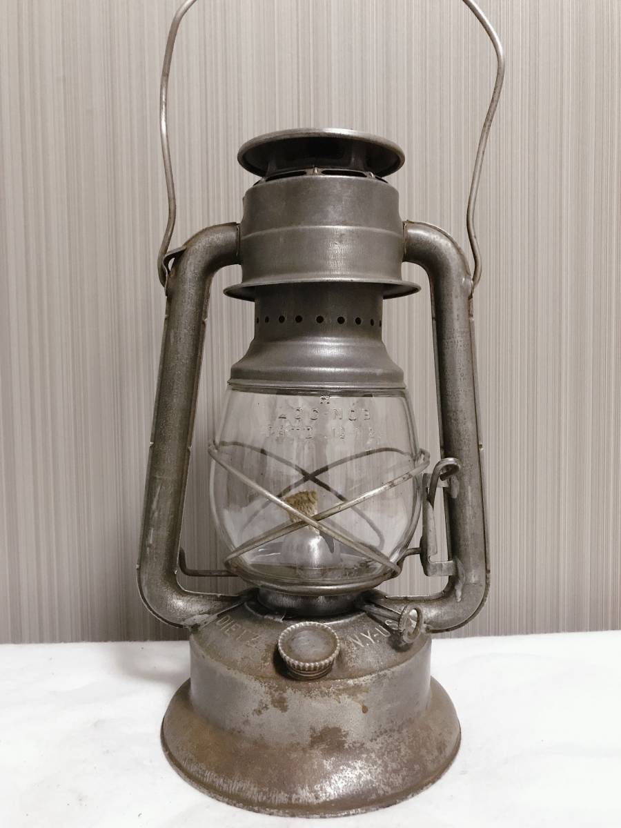 Dietz Little Wizard Lantern Vintage Blast (Large Fount) Red Cold