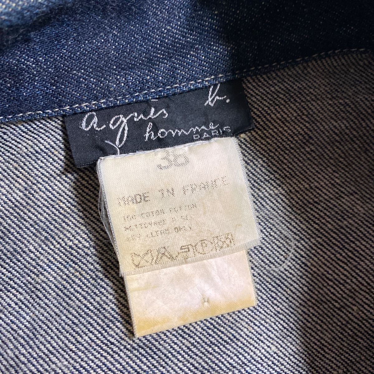 agnes ⁄ b. homme(アニエスベーオム) フランス製 フランス製⁄Gジャン⁄2 