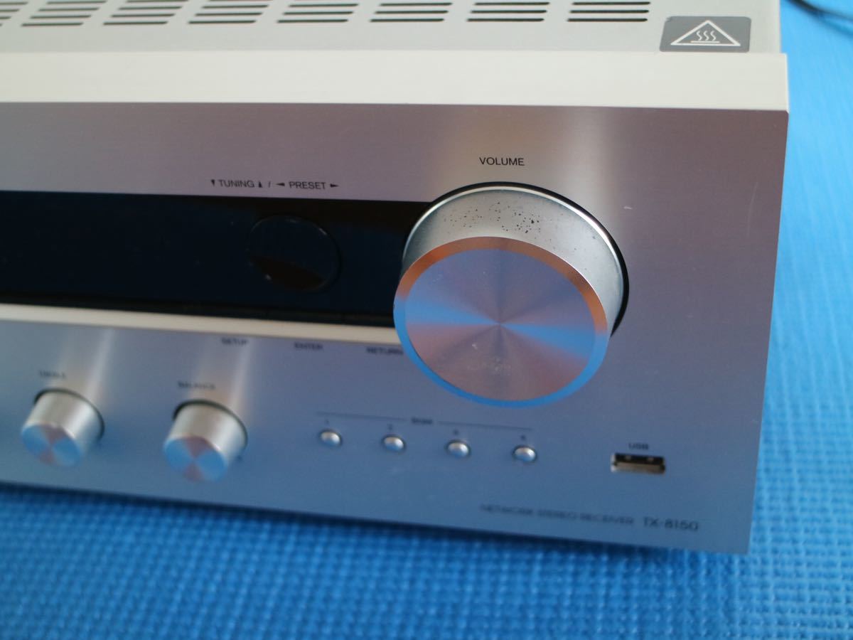中古666円スタート♪】ONKYO TX-8150 ネットワークステレオレシーバー