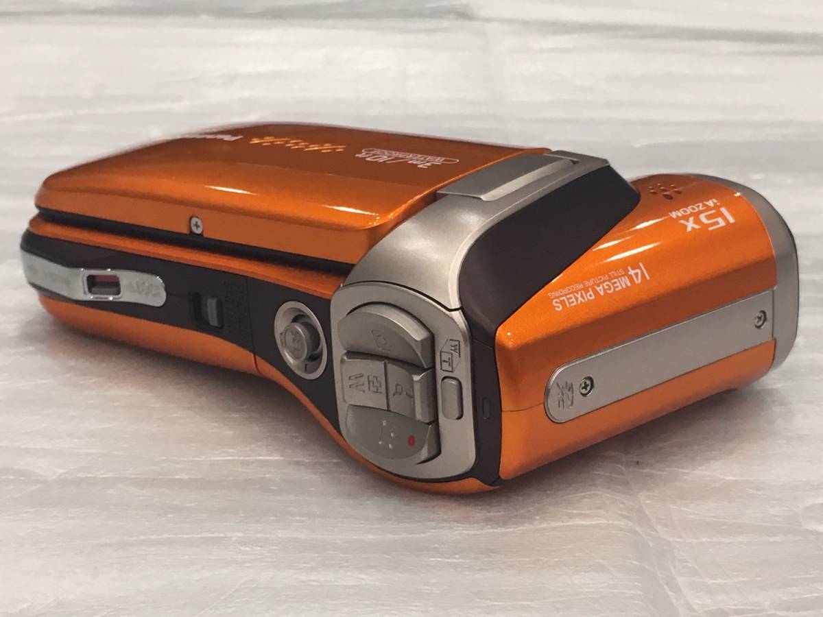 Panasonic HX-WA2 デジタルムービーカメラ オレンジ 美品 Panasonic