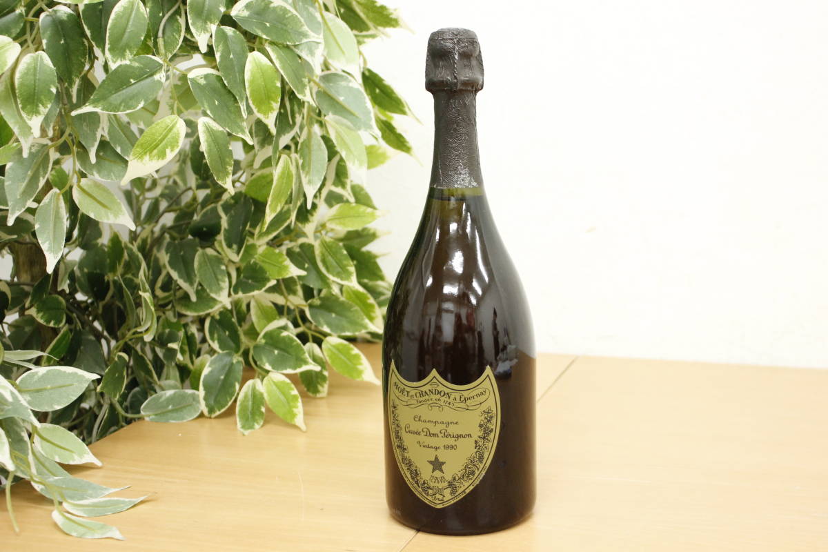 【人気SALE，新品】 未開栓 Dom Perignon/ドンペリニヨン ヴィンテージ 1990 白 750ml(ドン・ペリニヨン)｜売買されたオークション情報、yahooの商品情報をアーカイブ公開 - オークファン スパークリング