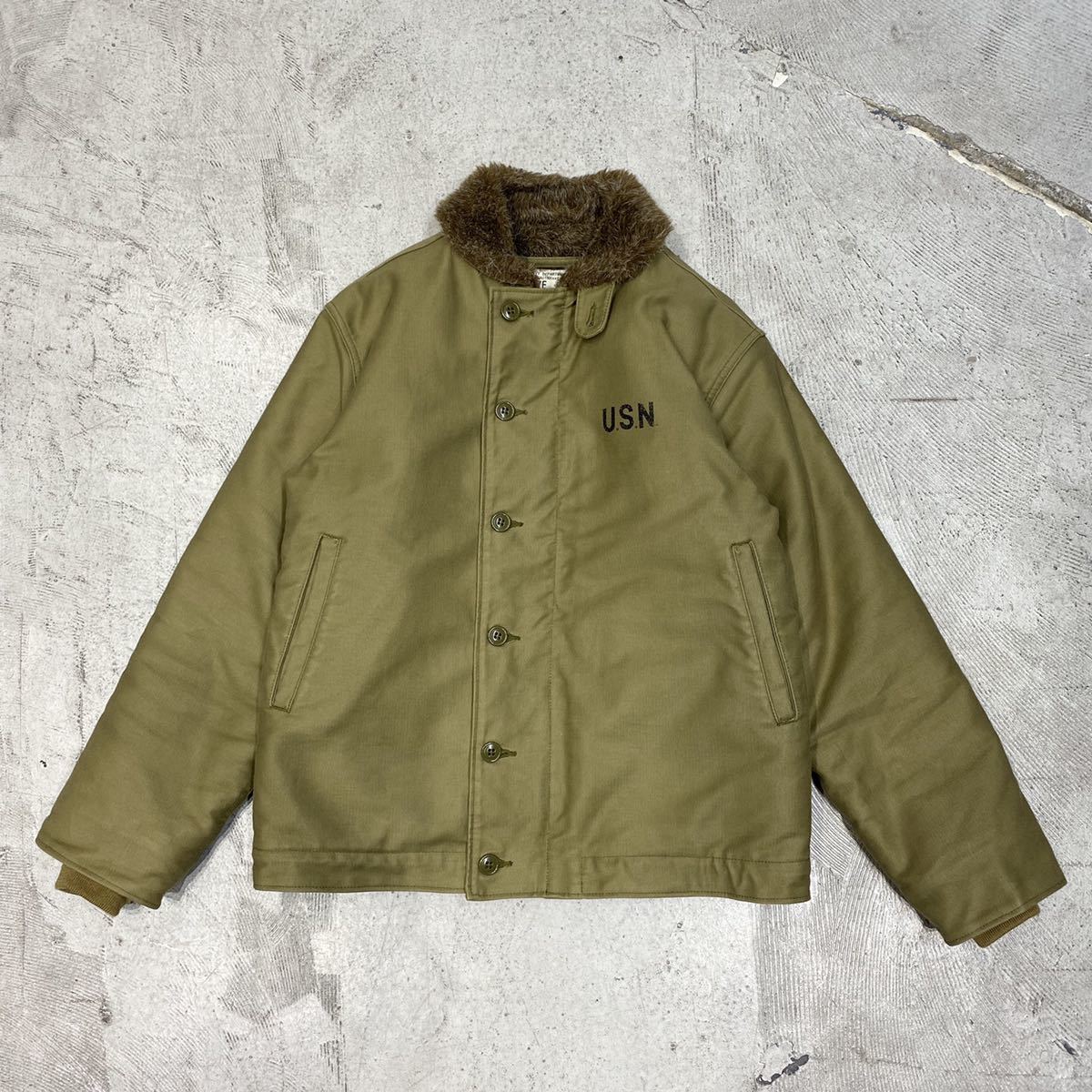 定番 HOUSTON ヒューストン N-1 デッキ ジャケット N-1 DECK JACKET