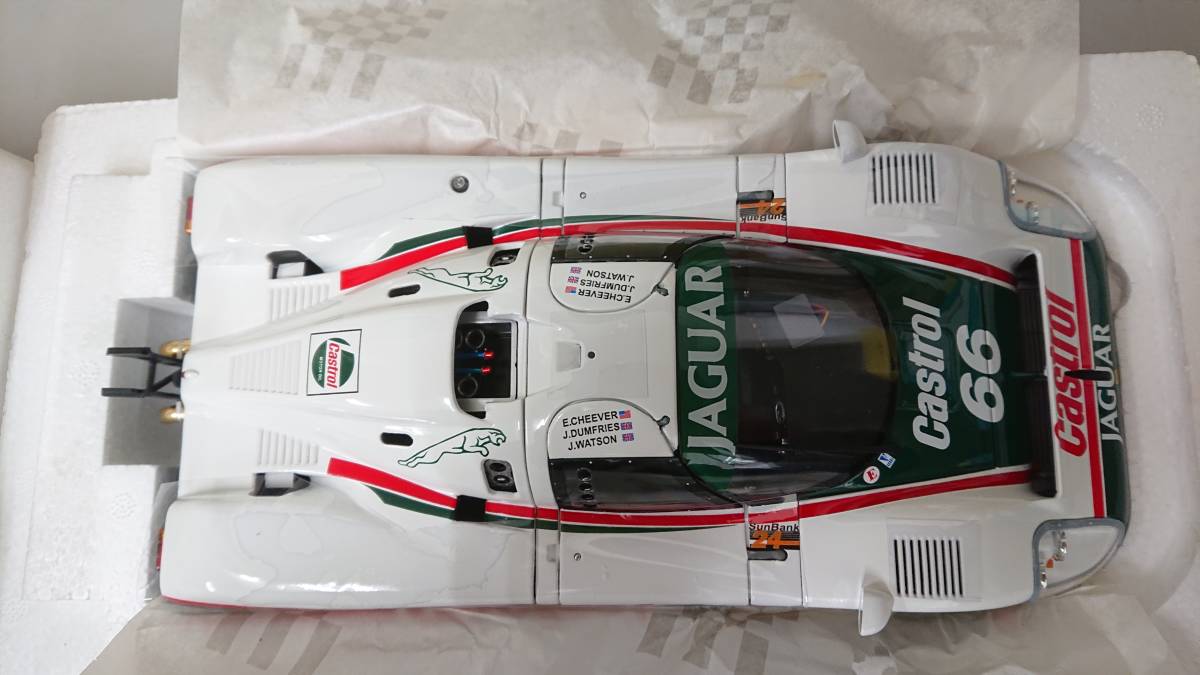 エグゾト 1/18 ジャガー XJR-9 No.66 1988 デイトナ24H