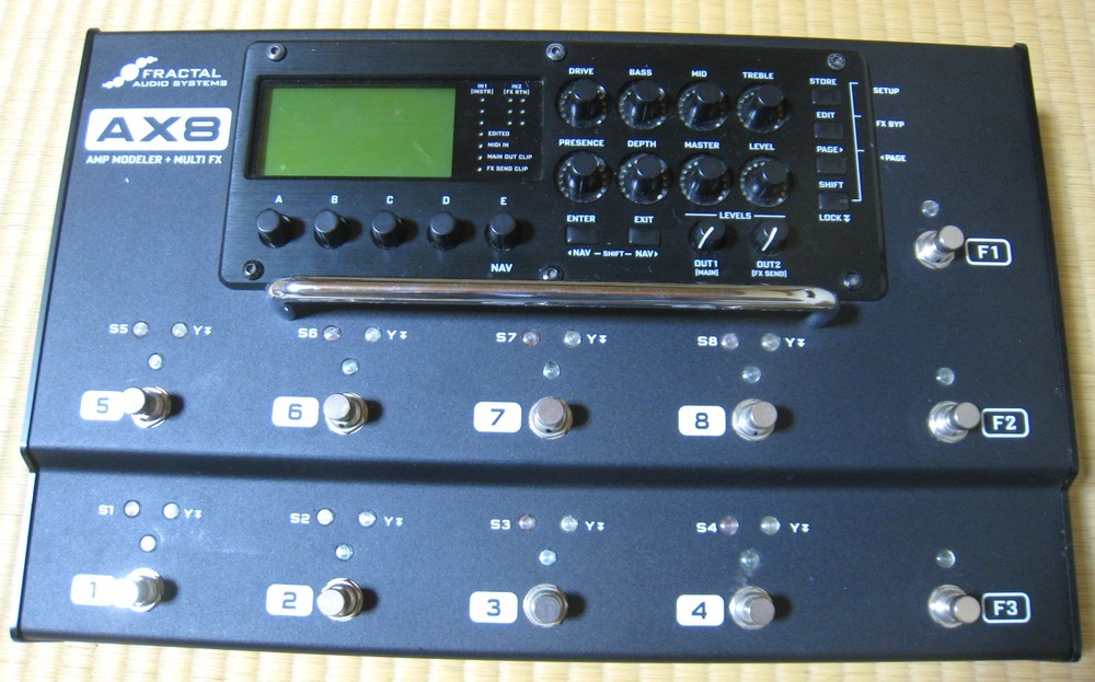 Fractal Audio AX8 | Systems - FRACTAL Modeler⁄Multi-FX Processor