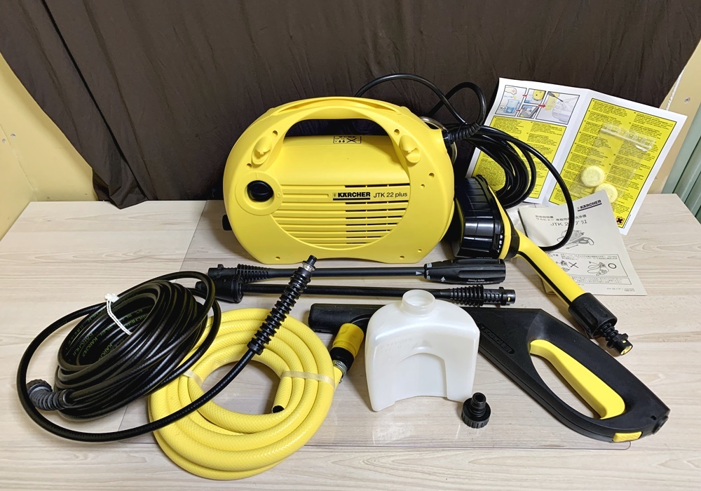 t14163◎ケルヒャー KARCHER【JTK 22 plus】 高圧洗浄機 