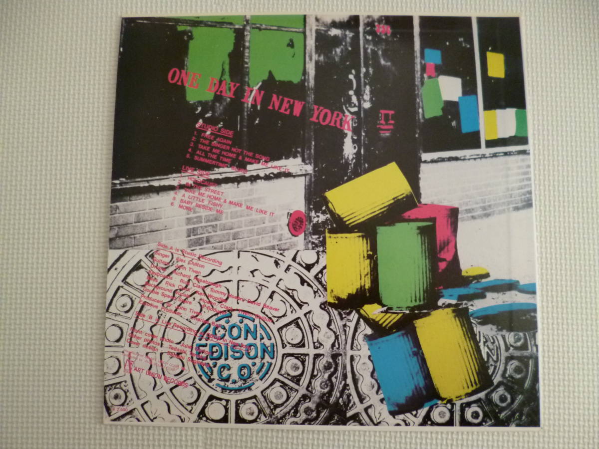 Alex Chilton – One Day New York | In Discogs Releases in - Vinyl