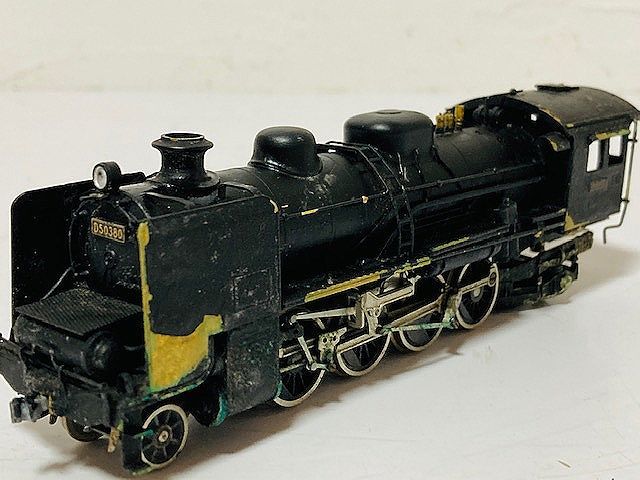D50380 蒸気機関車 数量限定，人気 当時物◎HOゲージ D50380 国鉄 蒸気機関車 SL