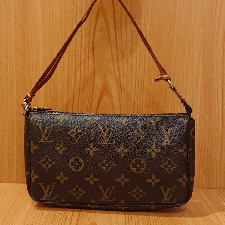 中古◆LOUIS VUITTON(ルイヴィトン)ハンドバッグ◆アクセソワール◆モノグラム◆レザー◆アクセサリーポーチ◆ファッション◆M543