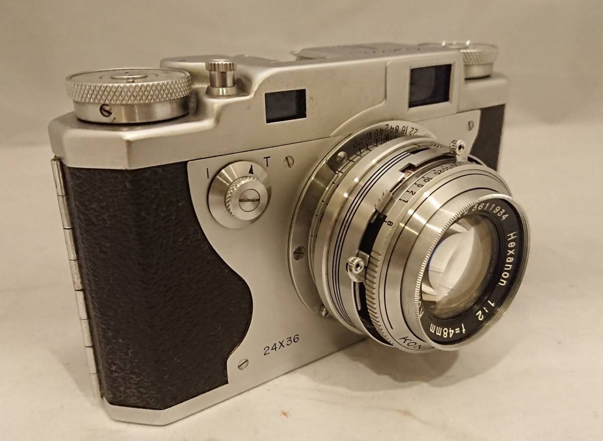 Konica コニカⅡA レンジファインダーカメラ 純正レザーケース