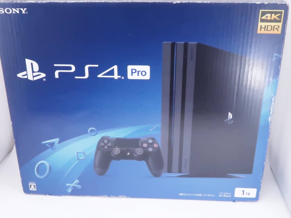 セール，定番人気 PlayStation 4 Pro 1TB ジェットブラック CUH-7000BB01(PS4本体)｜売買されたオークション情報、yahooの商品情報をアーカイブ公開 - オークファン PS4本体