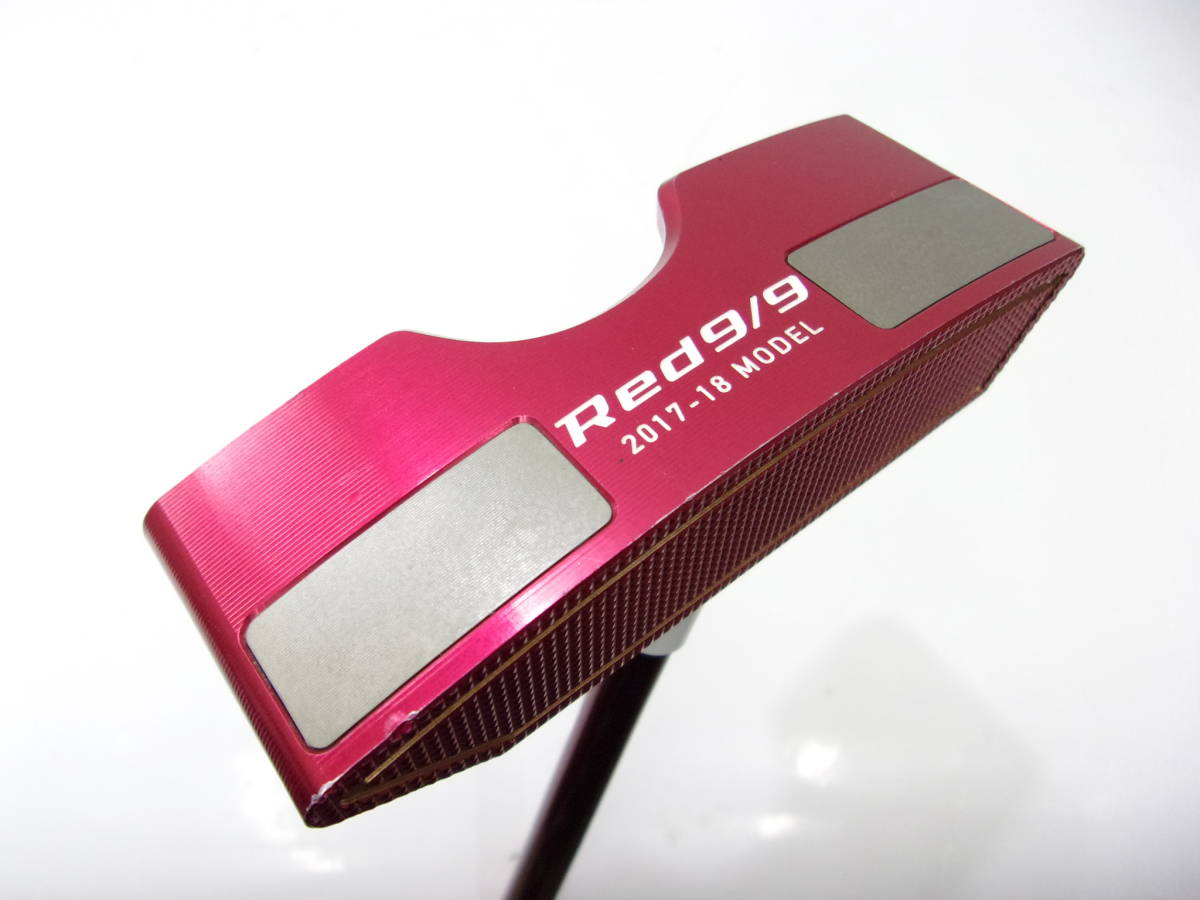 激安大特価，100%新品 アカパタ キャスコ Red 9/9 2017-18MODEL 34インチ ピン型 税込(パター)｜売買されたオークション情報、yahooの商品情報をアーカイブ公開 - オークファン 男性右きき用