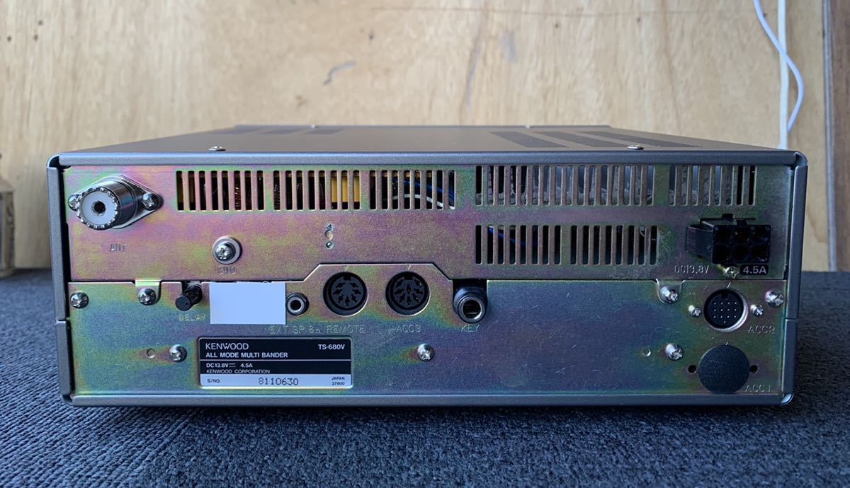 KENWOOD ALL MODE MULTI BANDER TS-680V 無線機 【公式通販】