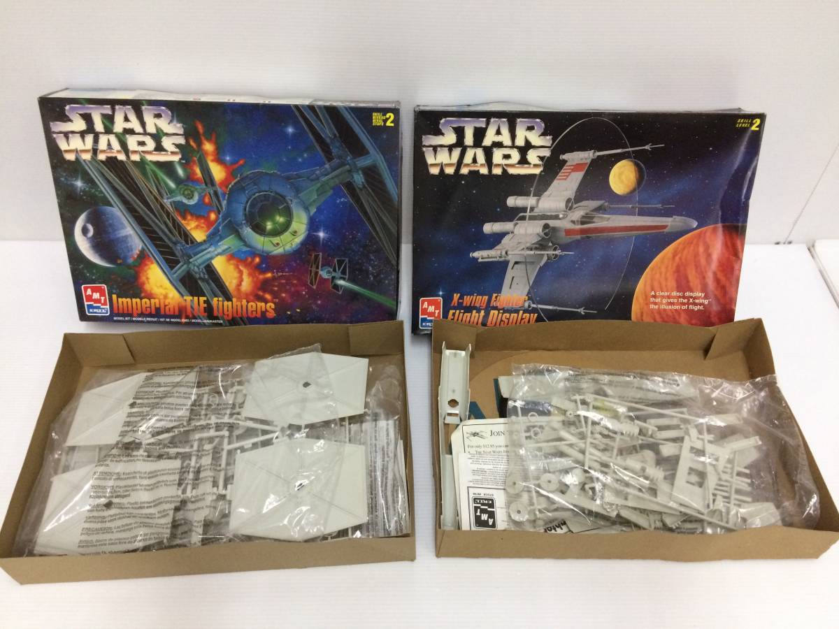 スターウォーズ　プラモデル　ジャンク スター・ウォーズ プラモデル 7点まとめ売り ※中袋開封済み、欠品物