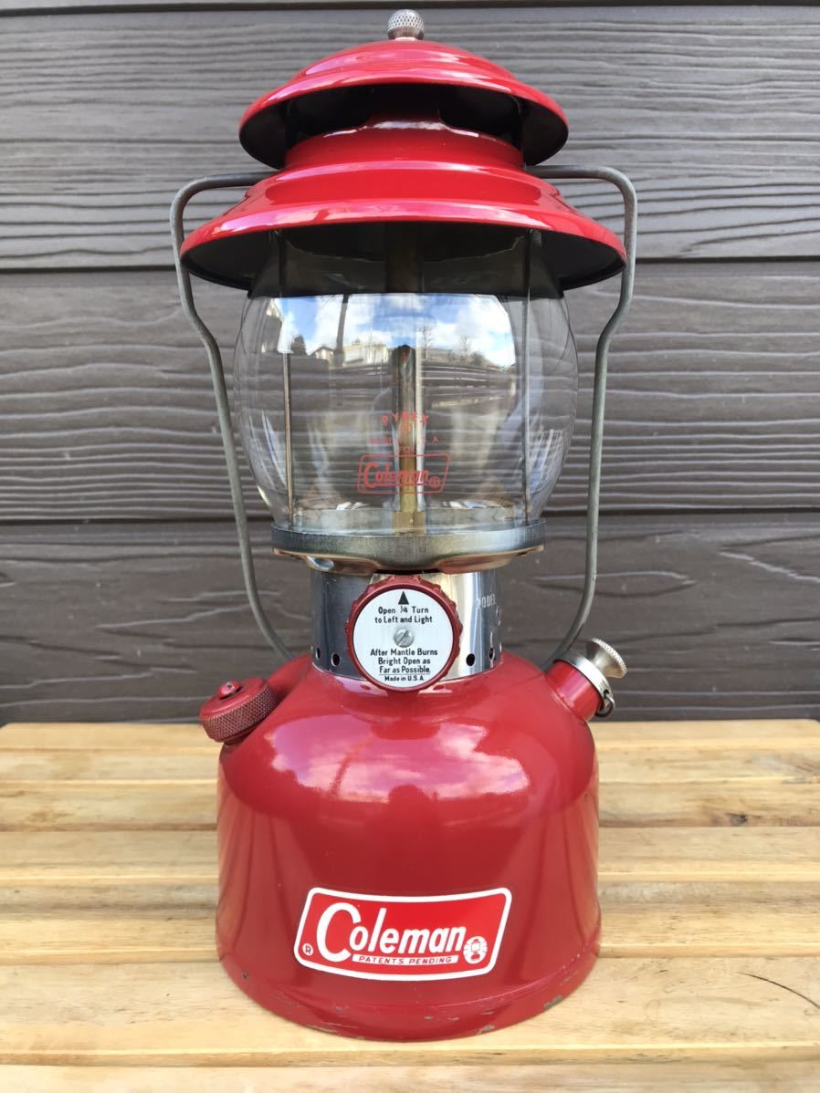 品質保証，格安 超 OH済 ビンテージ コールマン ランタン200A 70年8月 ポンプカップ 交換(ホワイトガソリンランタン)｜売買されたオークション情報、yahooの商品情報をアーカイブ公開 - オークファン ホワイトガソリンランタン