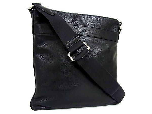 【大得価】 1円 COACH コーチ F54780 レザー シルバー金具 ワンショルダーバッグ 肩掛け 斜め掛け メンズ レディース ブラック系 J3166SL(その他)｜売買されたオークション情報、yahooの商品情報をアーカイブ かばん、バッグ