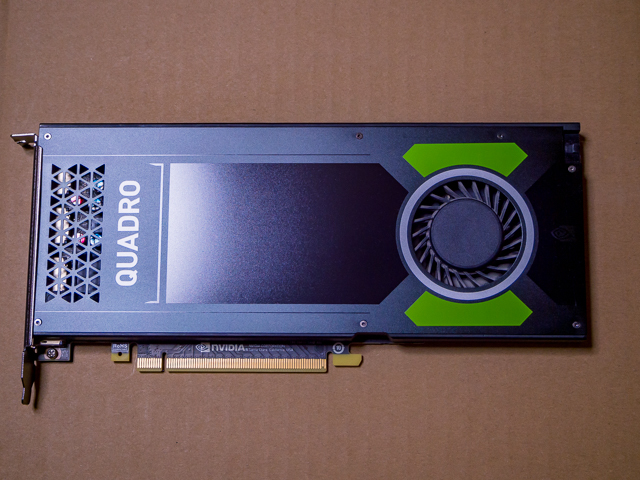 PCパーツ NVIDIA Quadro P4000 正常動作取り外し品 美品