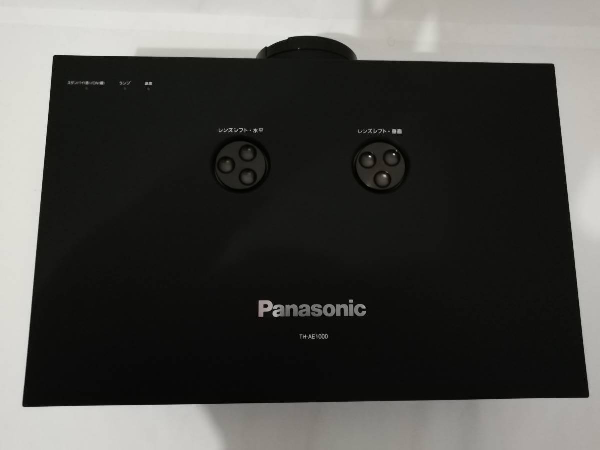 Panasonic TH-AE1000 ランプ使用時間28時間 PanasonicTH-AE1000