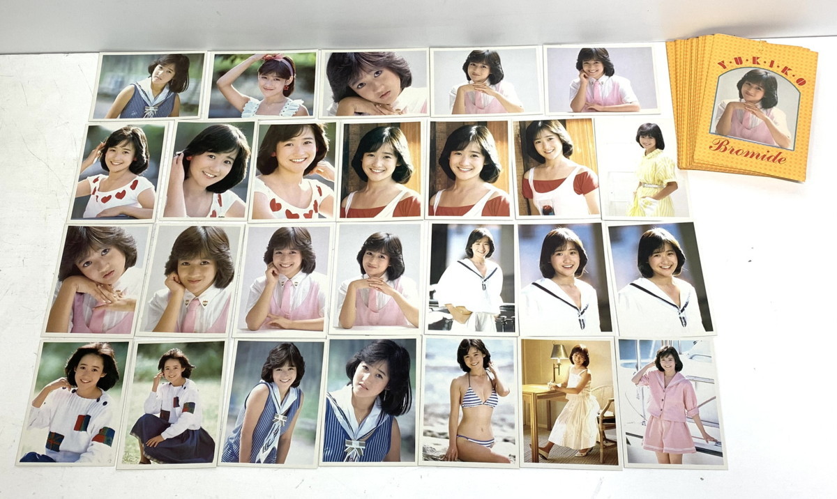 岡田有希子 ブロマイド＜25種26枚＞サンミュージック◇昭和アイドル