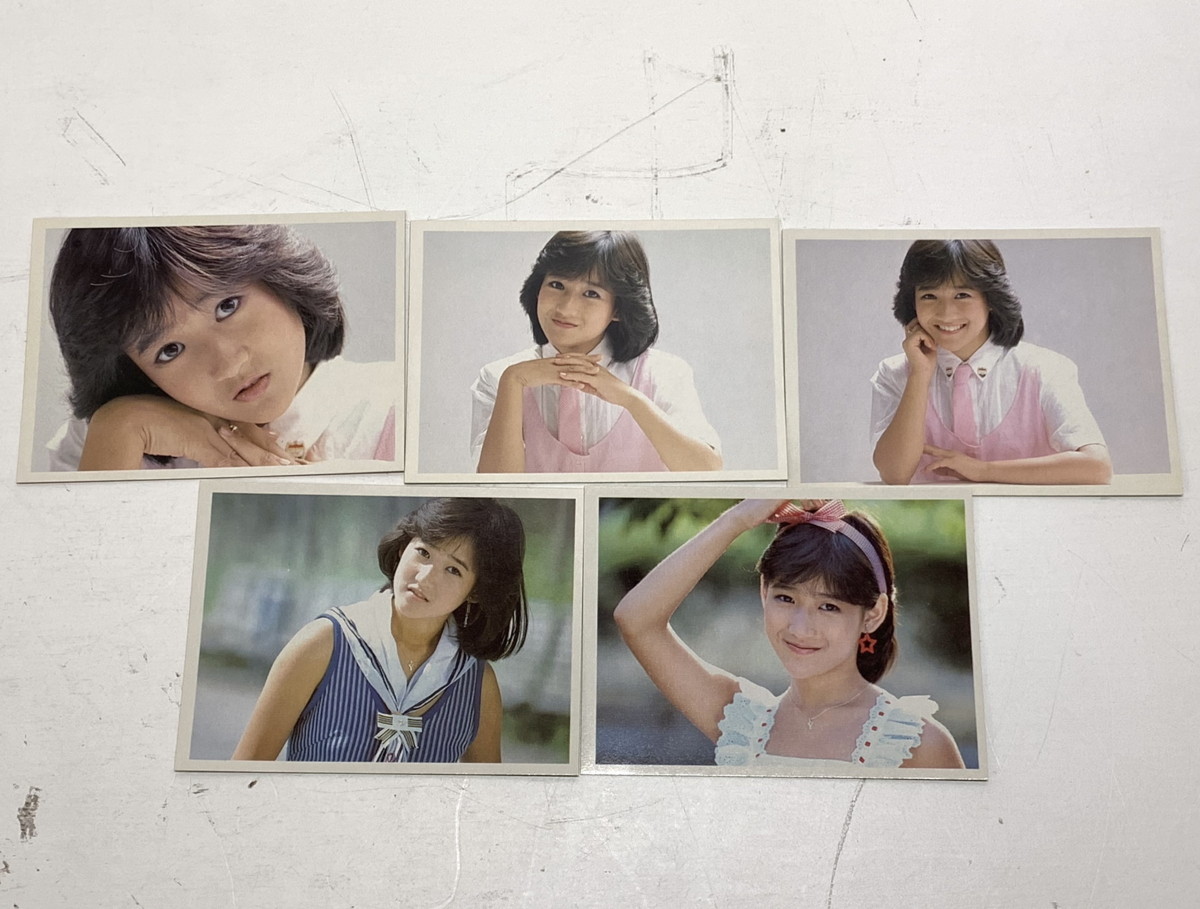 岡田有希子 ブロマイド＜25種26枚＞サンミュージック◇昭和アイドル