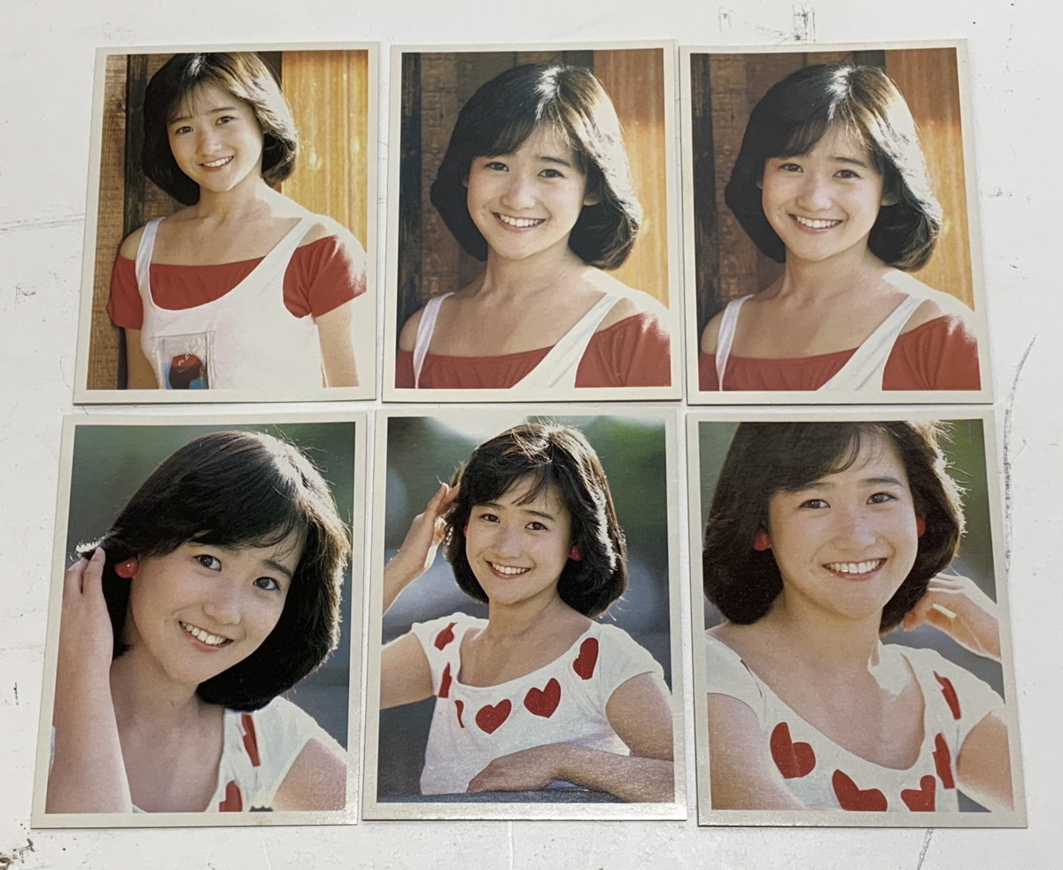 岡田有希子 ブロマイド＜25種26枚＞サンミュージック◇昭和アイドル