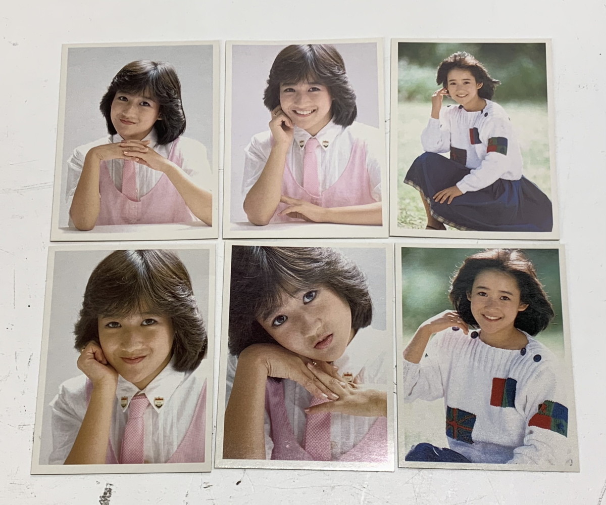 岡田有希子 ブロマイド＜25種26枚＞サンミュージック◇昭和アイドル