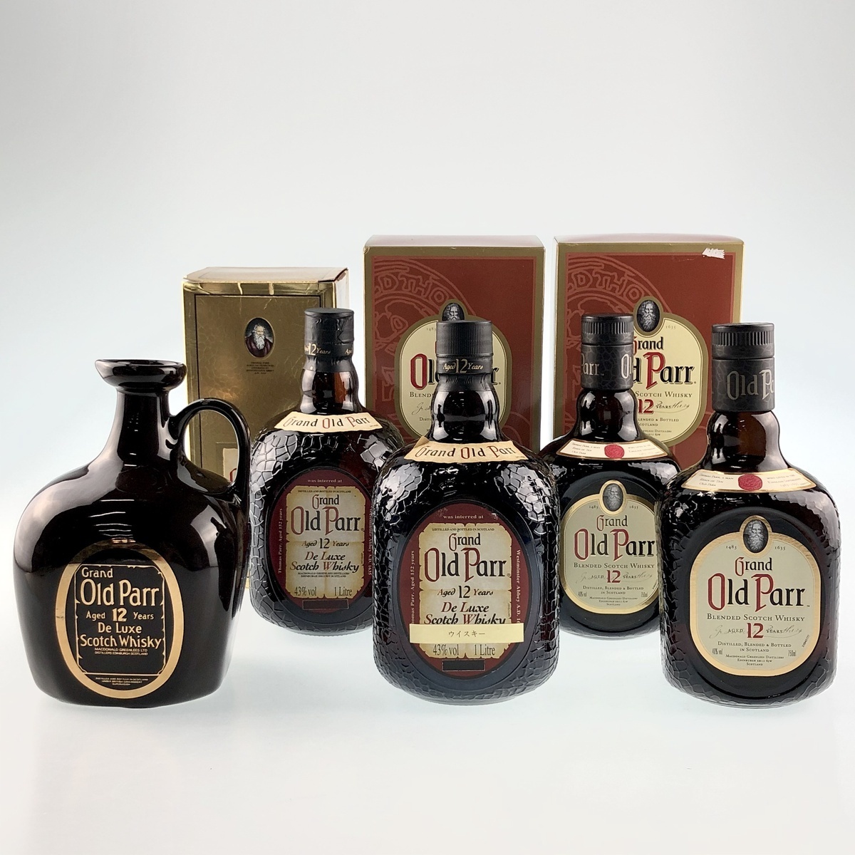 グランドオールドパー 12年 The Blend of Nikka セット 飲料・酒 グランドオールドパー 12年 The Blend of Nikka セット