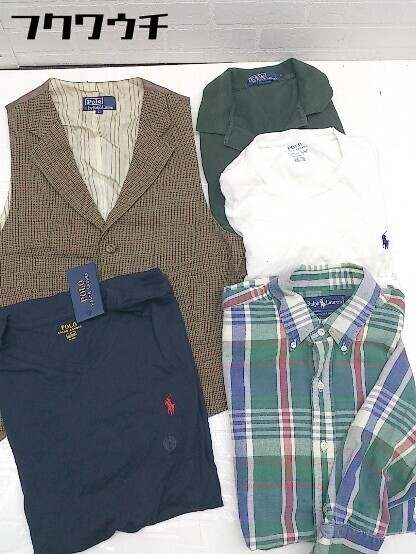 □ 《 RALPH LAUREN ラルフローレン まとめ売り5点セット サイズXS TP 