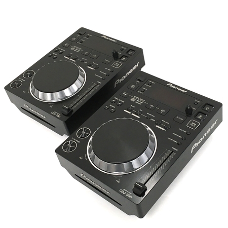 良好 Pioneer CDJ-350 マルチプレイヤー CDプレイヤー DJ機器 2台