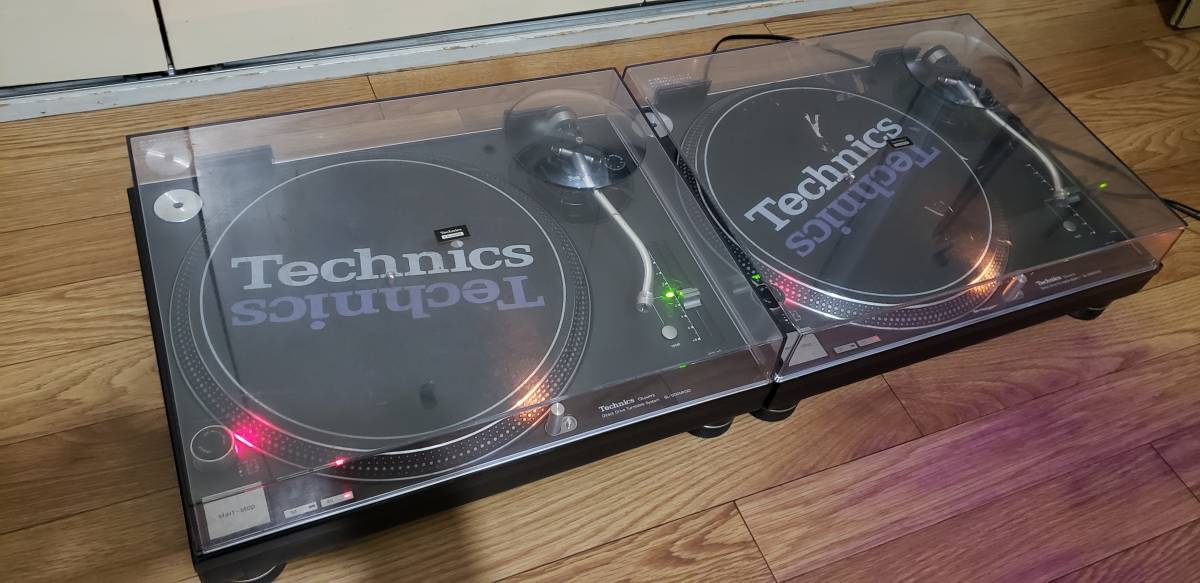☆超美品『Technics SL-1200MK3DS』×2台＋DJミキサー付き Technics SL-1200MK3D テクニクス ターンテーブル Direct Drive DJ