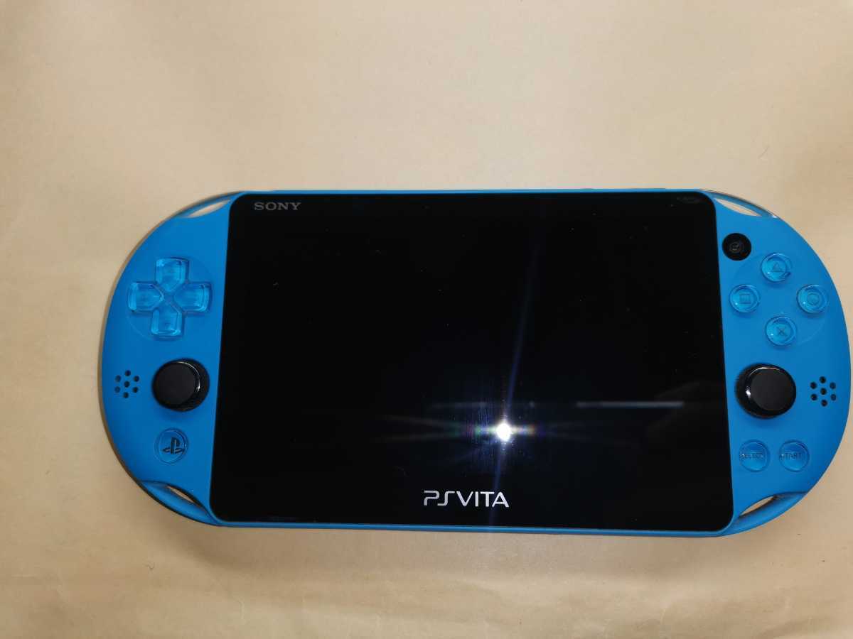 Vita PlayStation®Vita PSVITA 16GB PCH-2000 ライトブルー16Gメモリ