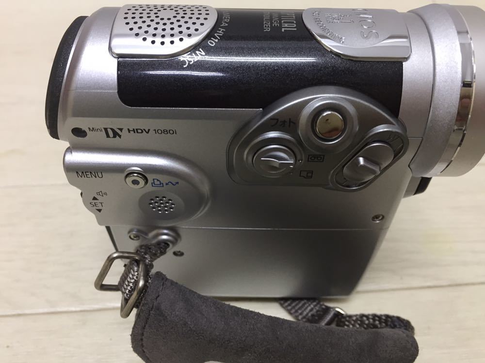 カメラ ☆動作確認済み☆ Canon HDVビデオカメラ ivis HV10 バッテリー