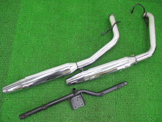 FXSTC1580 純正加工マフラー 中古 ハーレー 純正 バイク 部品 FXSTC1580 マフラー 純正 65682-07