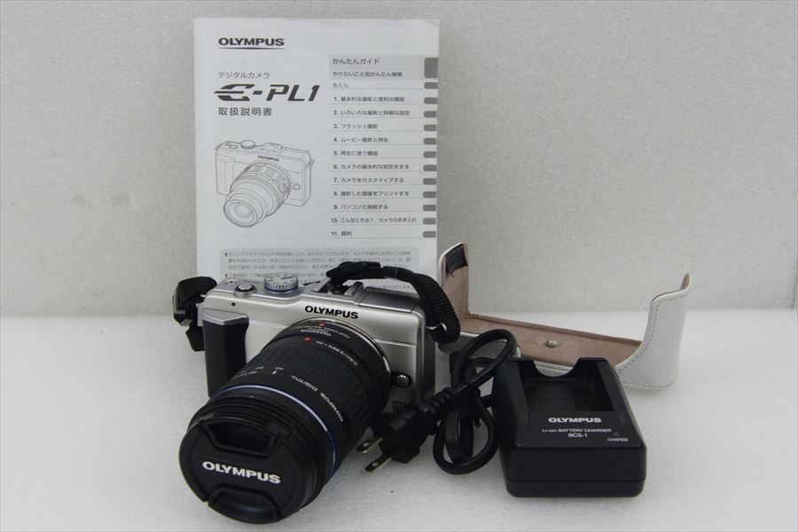 E-PL1 OLYMPUS PEN ミラーレス一眼 Lite オリンパス E-PL1レンズキット 