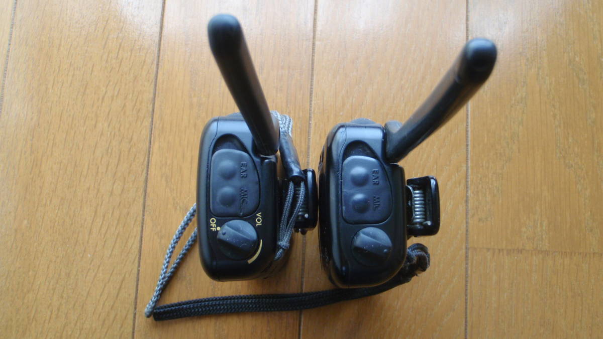 八重洲無線 BOOMER PRO 特定小電力トランシーバー ２台 中古 BOOMER
