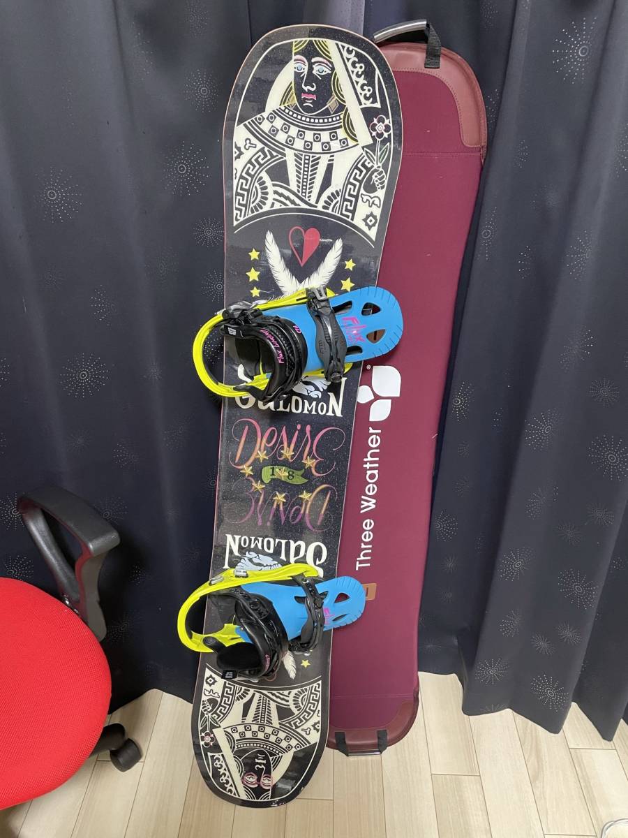 SALOMON DESIRE 138 グラトリ 板 スノーボード サロモン スノーボード 