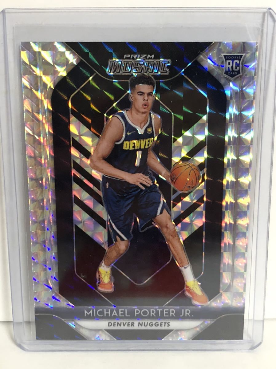 その他 Michael Porter Jr. RC Silver Prizm Michael Porter Jr. RC Mosaic Silver SP NBAカード 【公式通販】