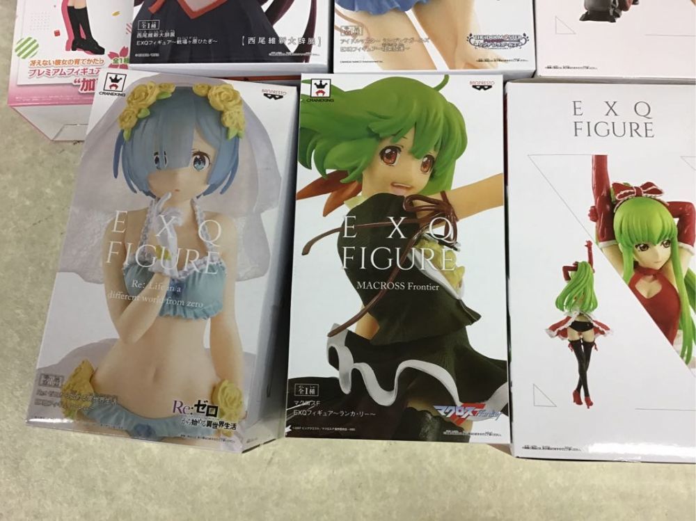 1円～ 同梱不可 ジャンク バンプレスト他 EXQフィギュア Re:ゼロから
