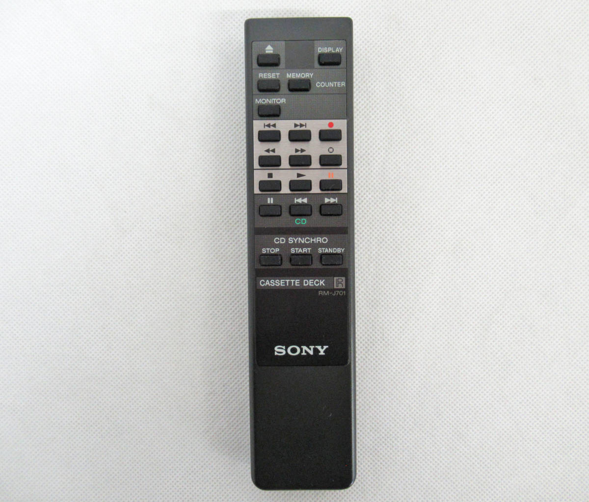 re303☆リモコン☆ソニー SONY☆RM-J701☆カセットデッキ TC-K555ESL