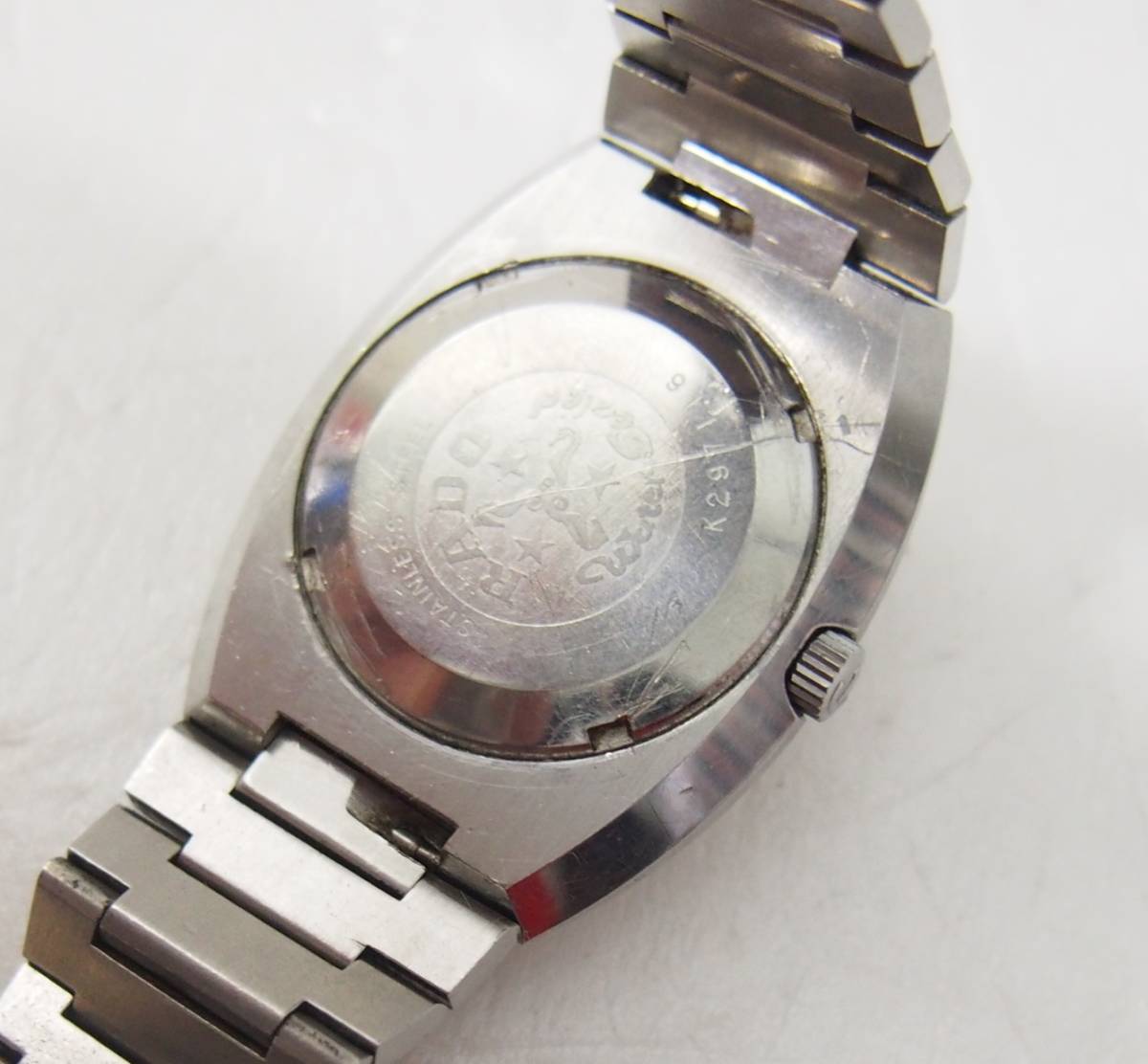 RADOラドー SCHEIDEGG 自動巻き？ 腕時計 USED難有ジャンク品