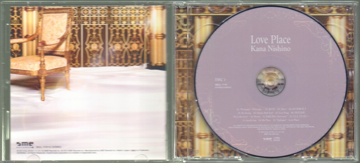 西野カナ オリジナル アルバム Love Place 初回限定盤 Dvd付き 私たち Go For It たとえどんなに 12 9 5発売 に 売買されたオークション情報 Yahooの商品情報をアーカイブ公開 オークファン Aucfan Com