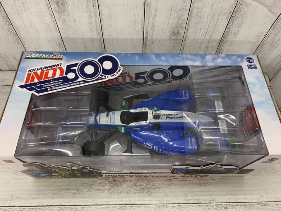 0 INDYCAR - 佐藤琢磨 2017インディ500優勝 ミニカー｜ホビーサーチ