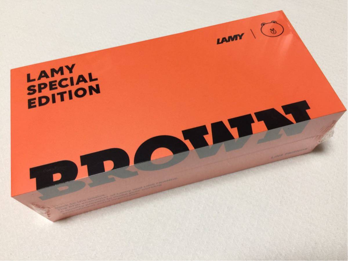 LAMY】ラミー 未開封品 LINE FRIENDS 限定 万年筆 LAMY SPECIAL