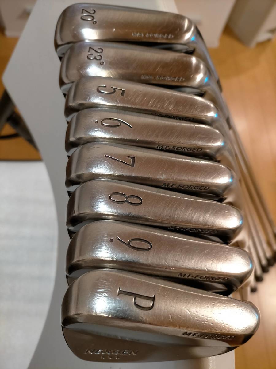 【100セット限定品】遠藤製作所作 宮城裕治 NEXGEN MT-FORGED Black Chrome Limited 8S Dynamic Gold TOUR ISSUE S200 _1